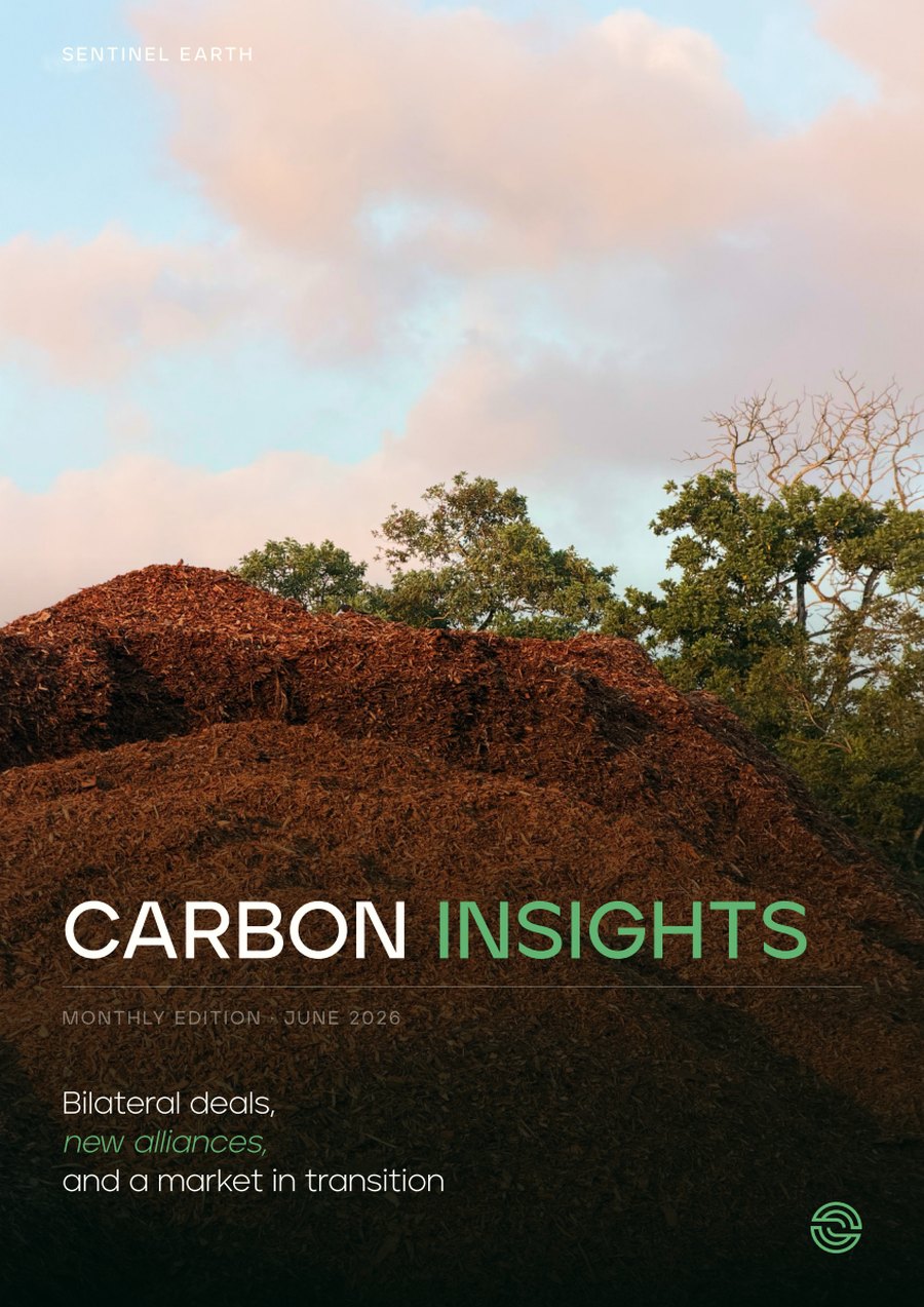 First page of the Sentinel Earth June 2026 newsletter