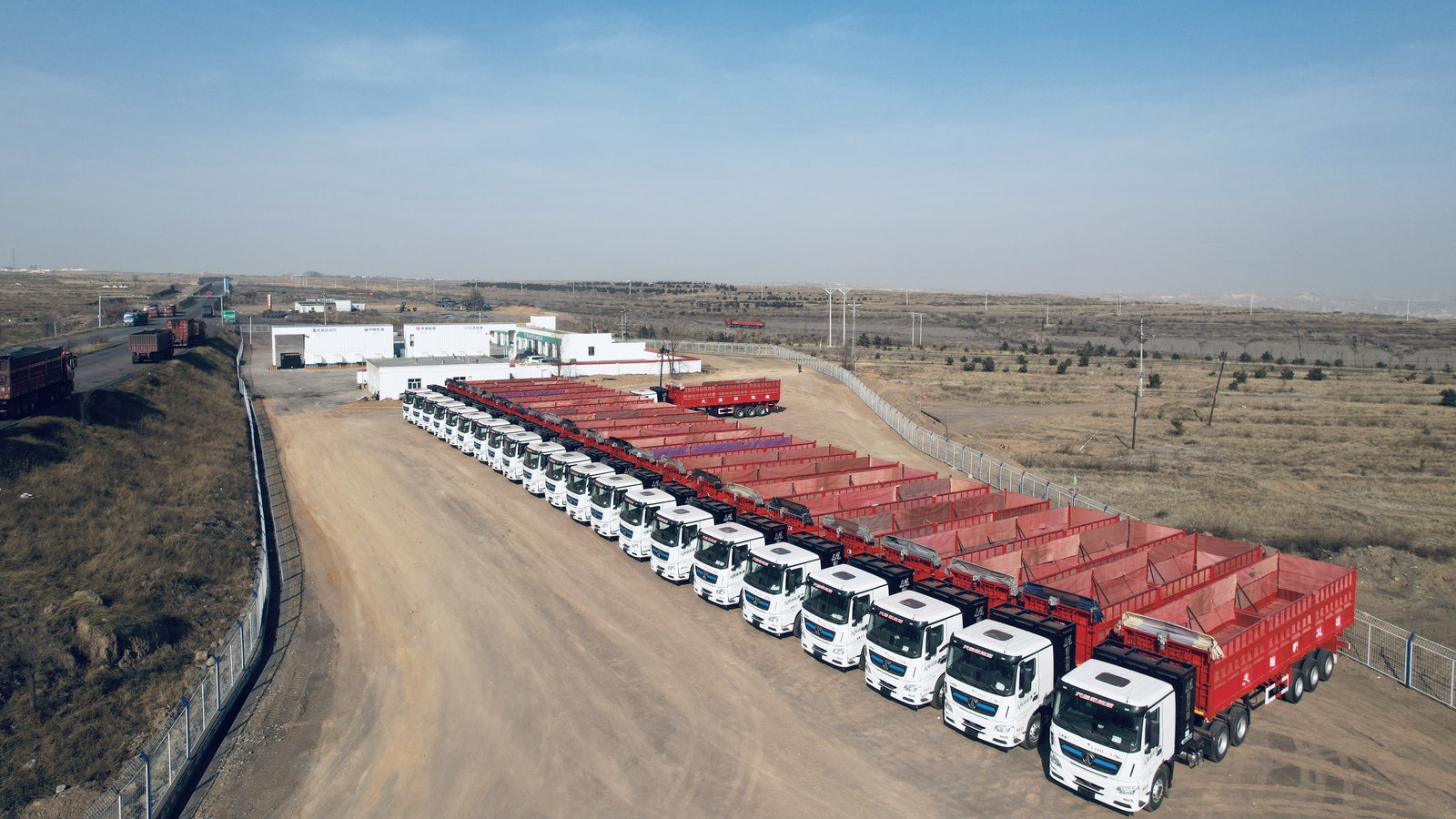 Battery-electric heavy-duty truck fleet in Inner Mongolia, China